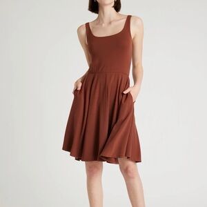 Quince Organic Tencel Dress With Pockets